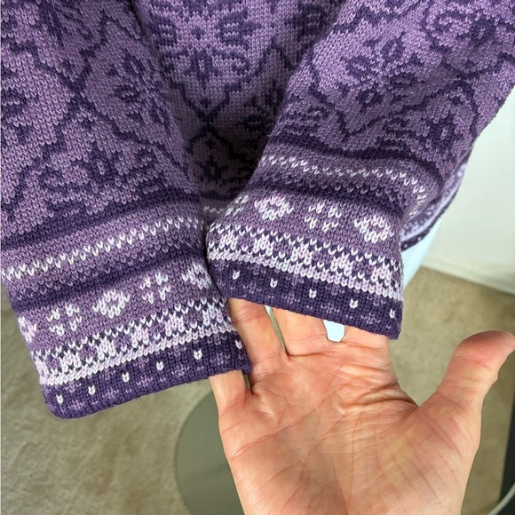 Appleseed’s Oslo Fair Isle Zip Front Cardigan- PM - Picture 6 of 10